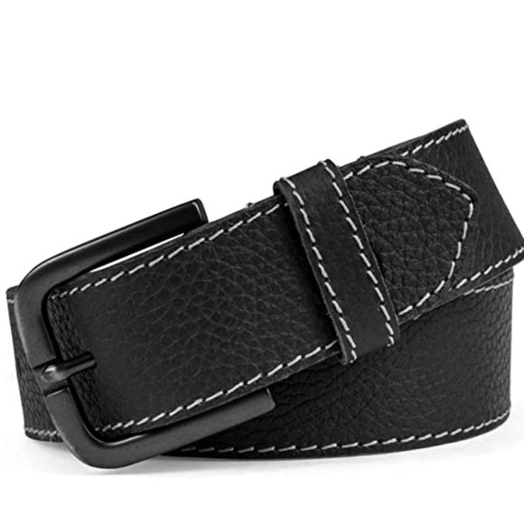 Men's 40mm belt black - Picture 2 of 2